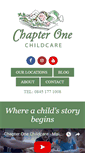 Mobile Screenshot of chapteronechildcare.com